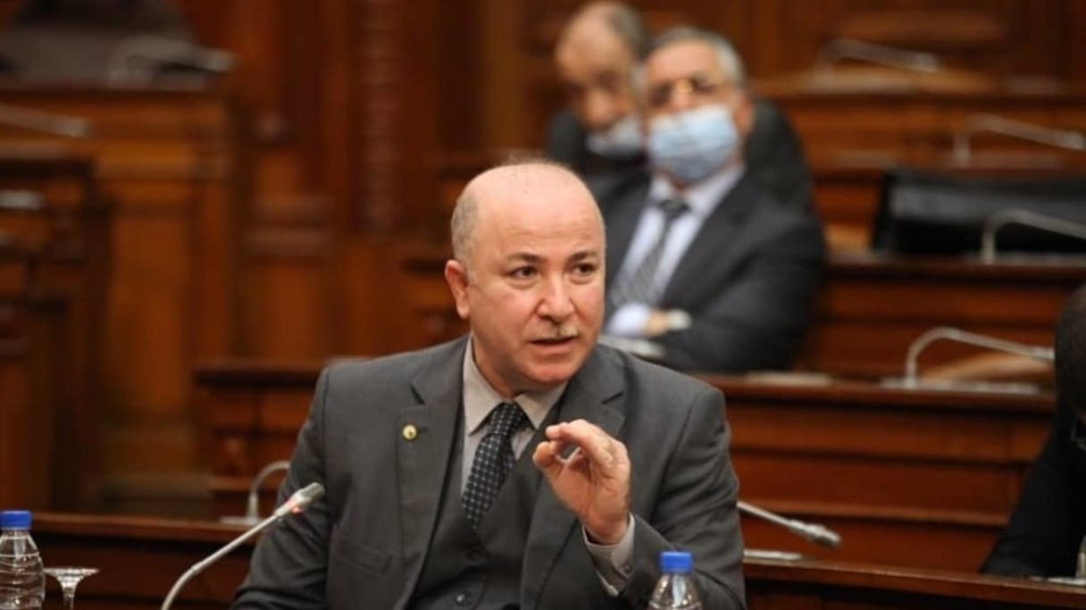 Aymen Benabderrahmane, Premier ministre et ministre des Finances algérien.
