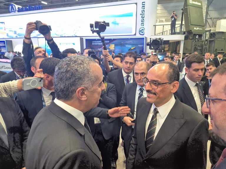 Abdellatif Hammouchi et le président de l’Organisation nationale turque du renseignement, Ibrahim Kalin.