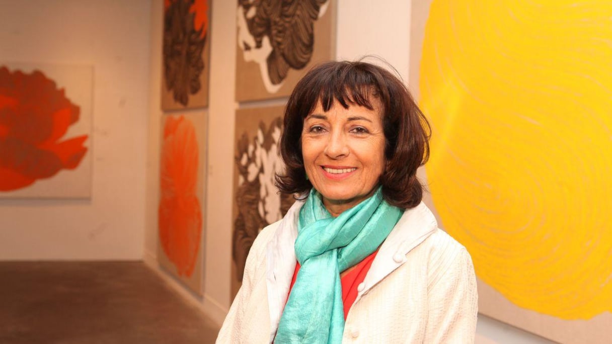 L'exposition "20 ans d'oeuvres" de Najia Mehadji a rencontré, mardi soir, un très beau succès à la galerie L'Atelier 21.
