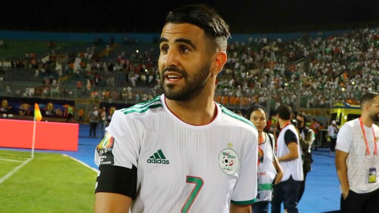 Riyad Mahrez, capitaine de l'équipe algérienne de football
