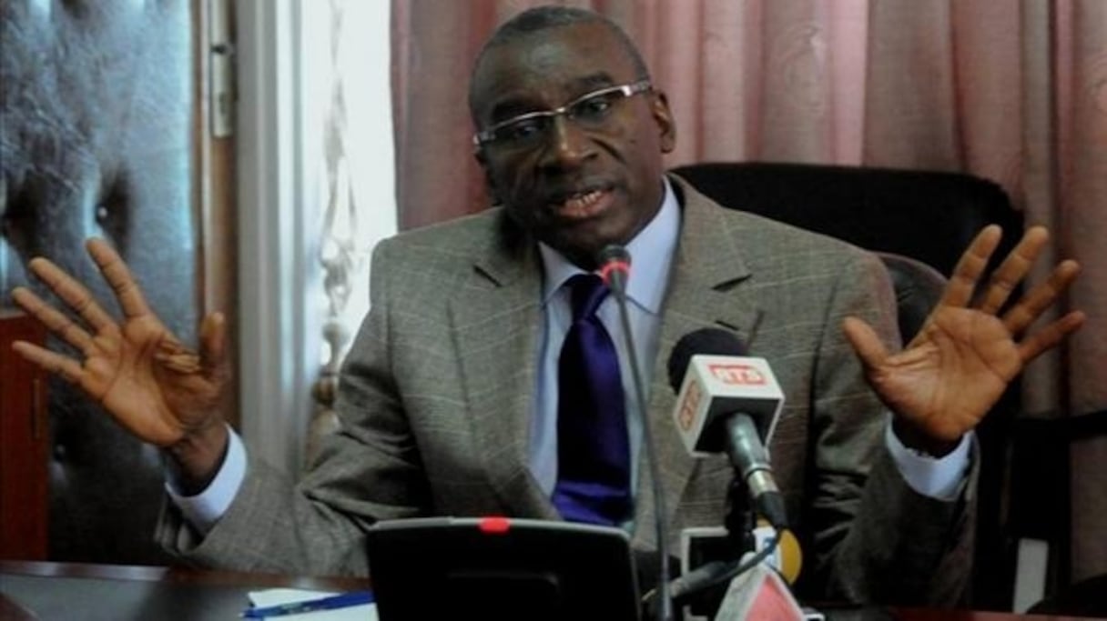 Sidiki Kaba, ministre de la Justice du Sénégal.
