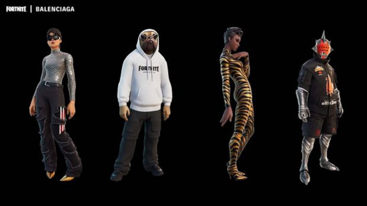 Nouvelle collaboration entre la maison de luxe Balenciaga et le jeu vidéo Fornite.
