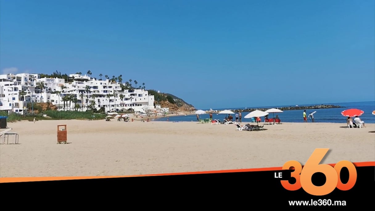 La plage de Cabo Negro. 
