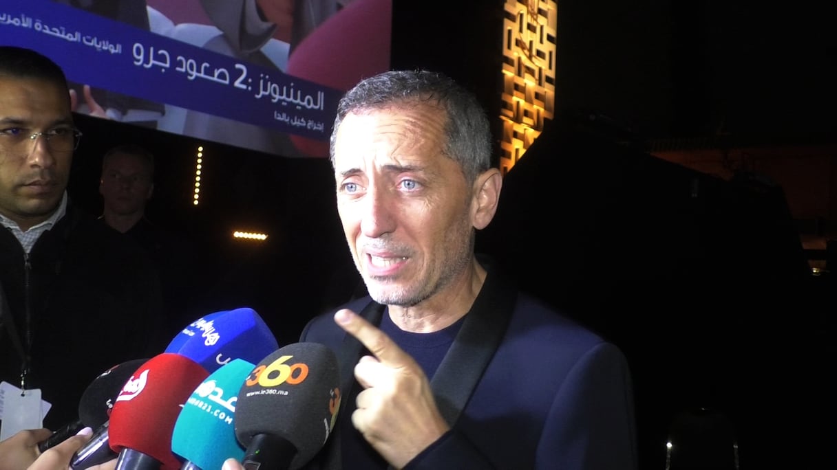 Gad Elmaleh au Festival international du film de Marrakech 2022.
