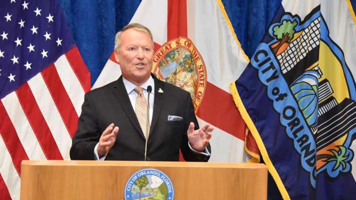 Buddy Dyer, maire démocrate d'Orlando.
