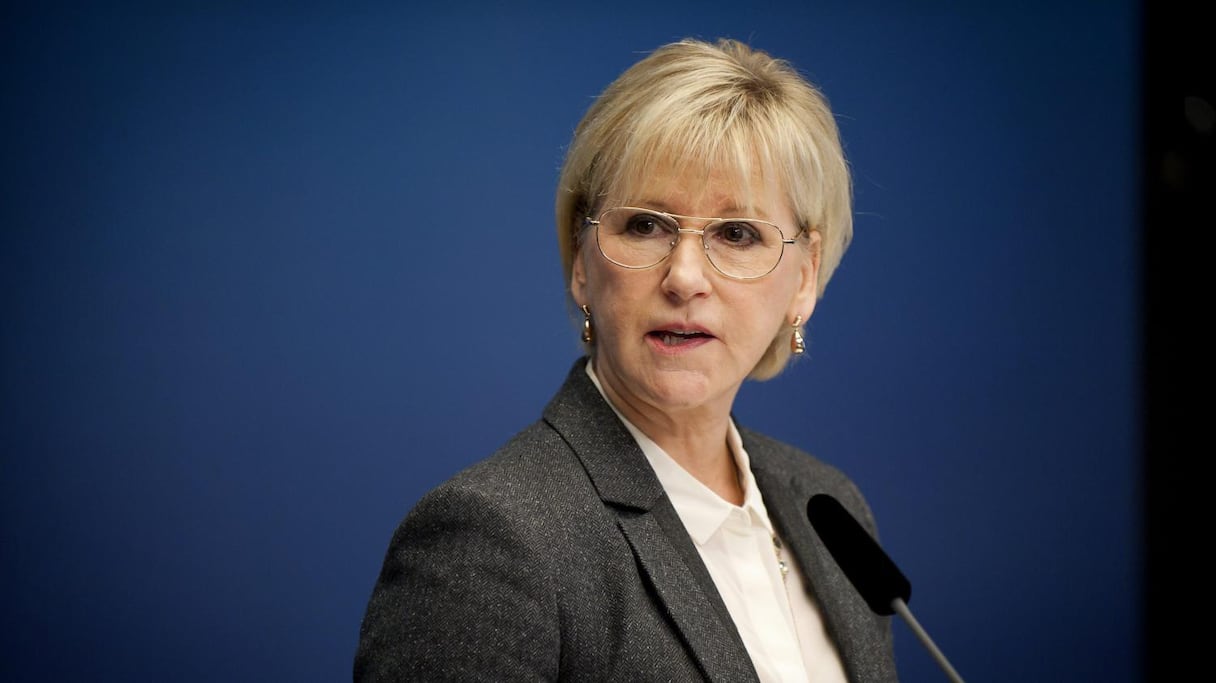 Margot Wallström, ministre suédoise des Affaires étrangères.
