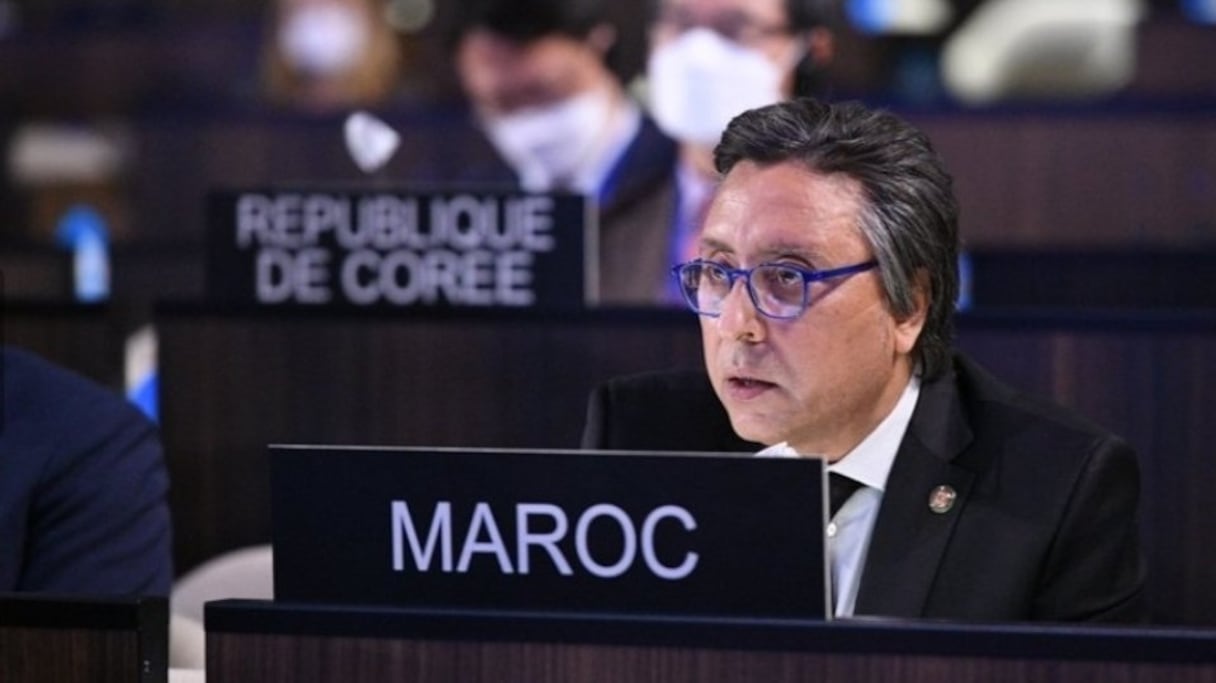 L'ambassadeur-délégué permanent du Royaume auprès de l’Unesco, Samir Addahre.
