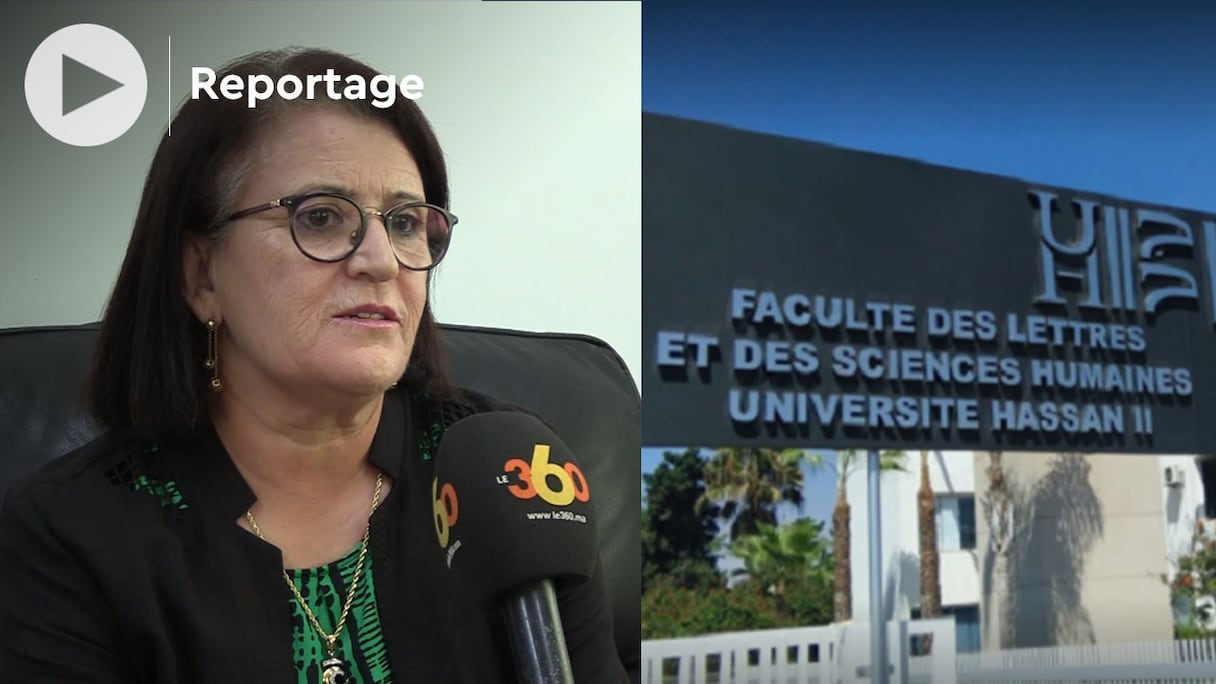 Souad El Yazid, vice-doyenne en charge du pôle pédagogique de la Faculté de lettres et des sciences humaines de Mohammedia.
