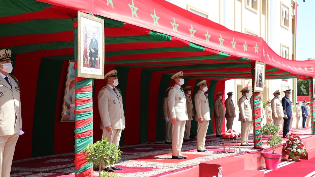 Cérémonie,  ce 14 mai, à l'État-Major Général des FAR à Rabat, présidée par la Général de Corps d'Armée Abdelfattah Louarak
