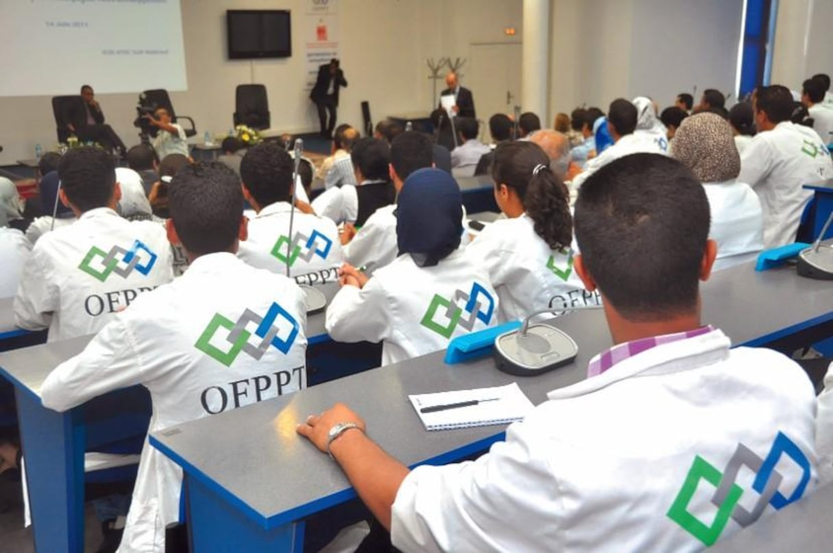 Un centre de formation professionnelle de l'OFPPT du Maroc.