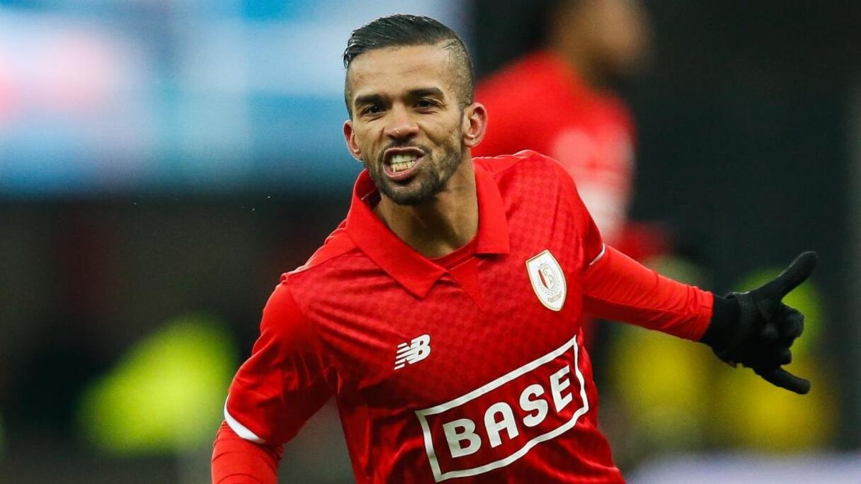 Mehdi Carcela, international marocain et joueur du Standard de Liège.
