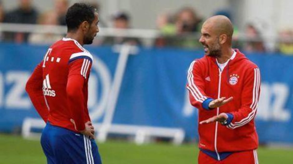 Benatia et Guadiola: le courant ne passe plus.
