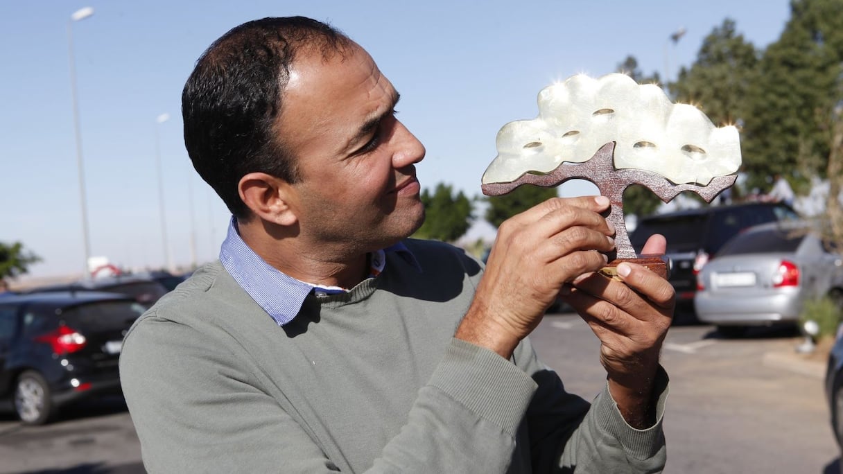 Rachid El Ouali, sacré meilleur acteur par le festival Cinéma et Migration, à Agadir 
