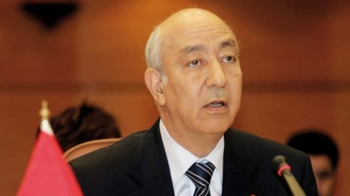 Driss Jettou, président de la Cour des comptes.
