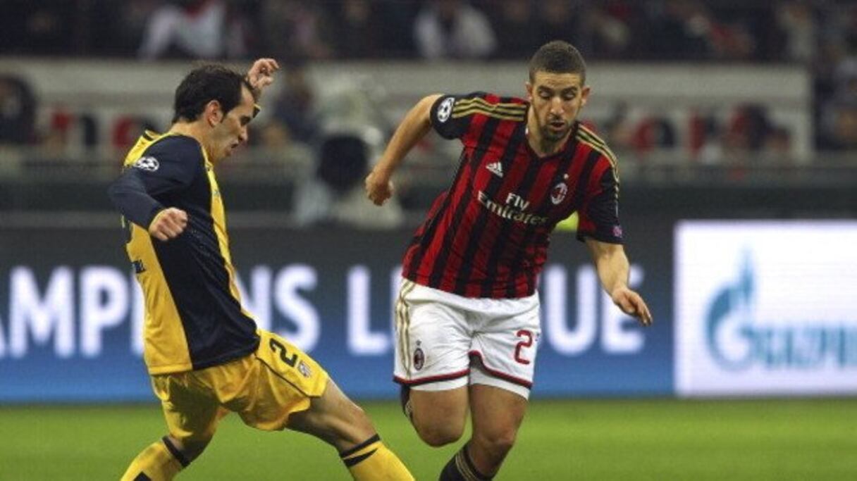 Adel Taarabt discret ce soir au Vicente Calderon contre l'Atlético Madrid en ligue des champions, est sorti à la mi-temps.