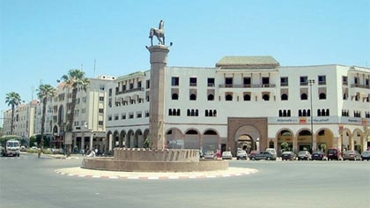 Settat, centre-ville. 
