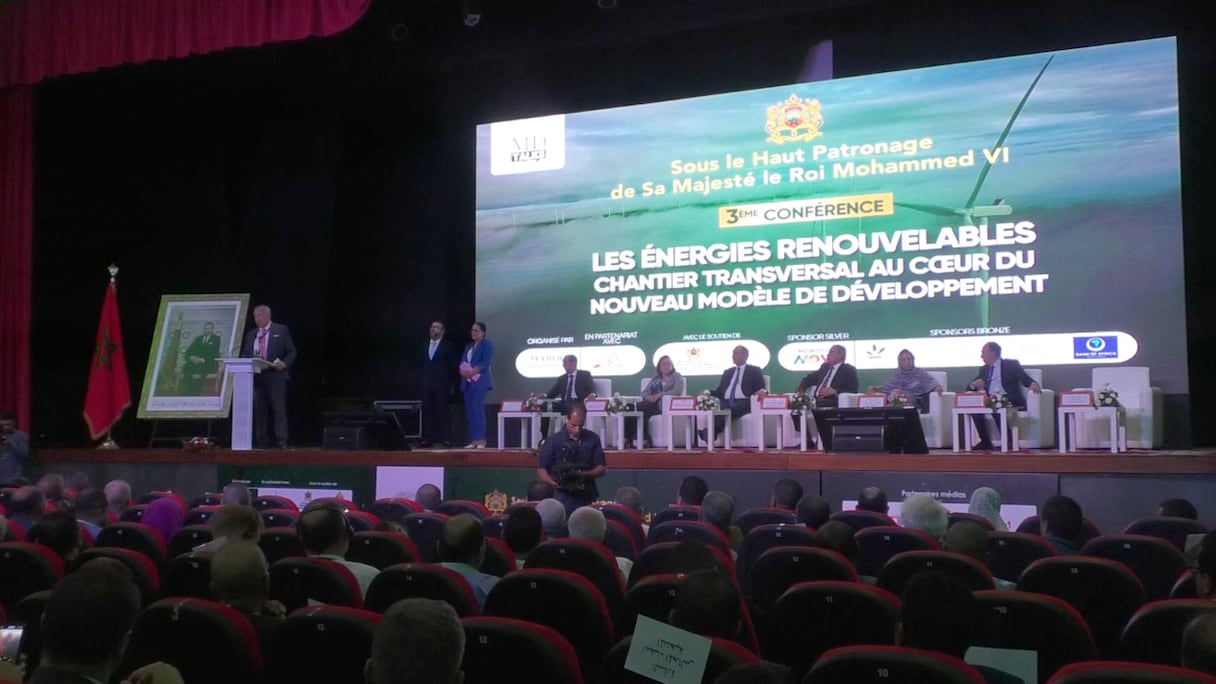 Troisième conférence des MD Talks sur les énergies renouvelables, à Guelmim, le 22 octobre 2022.
