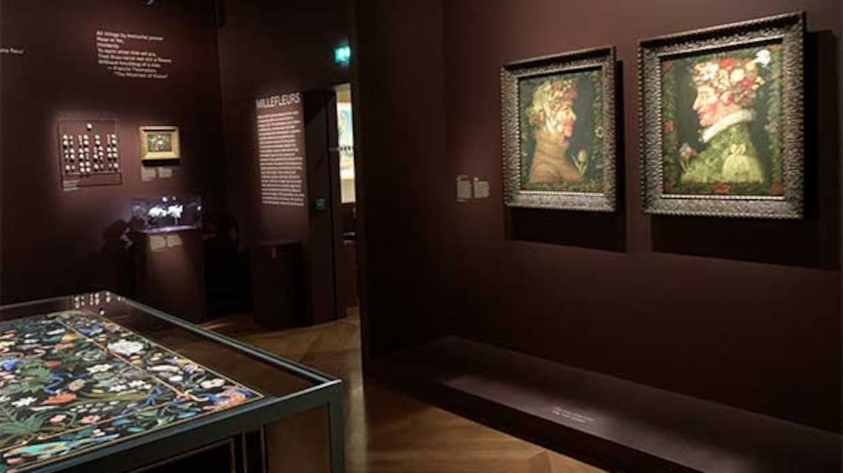 Exposition "Végétal, l'école de la beauté", aux Beaux-arts de Paris.
