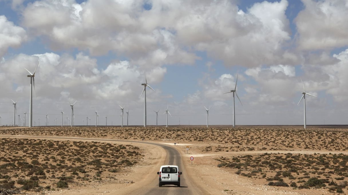 Un parc de 61 turbines, qui aurait fait tourner la tête à Don Quichotte de la Mancha !
