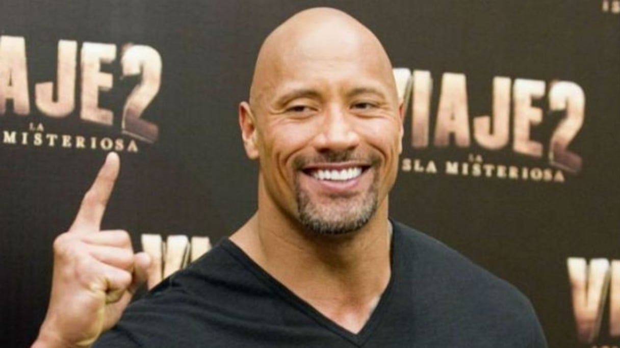 Dwayne Johnson, l'acteur le mieux payé au monde.
