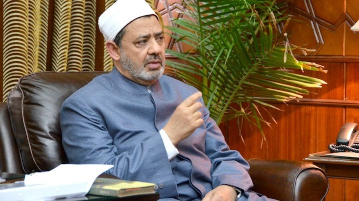 Cheikh Ahmed al-Tayeb, imam d'Al Azhar.
