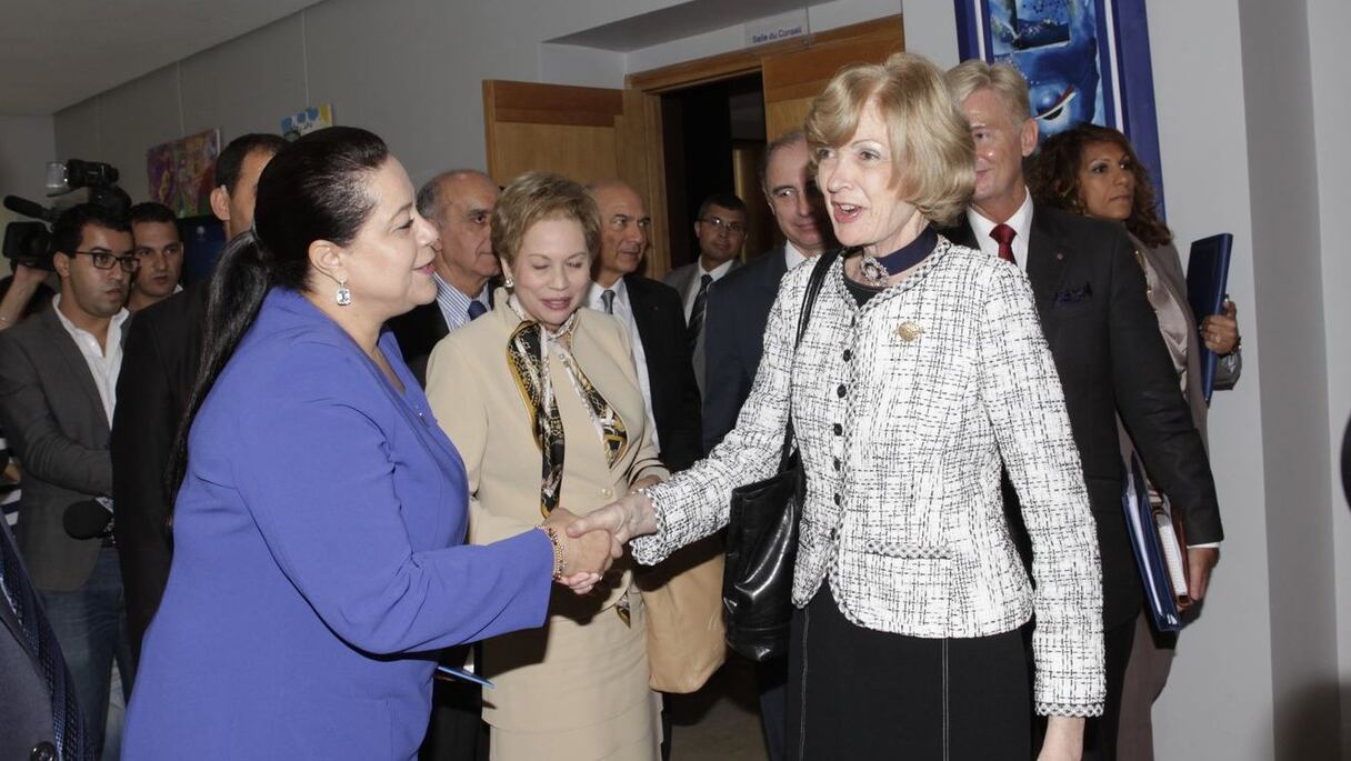 La CGEM a déroulé le tapis rouge pour Fiona Woolf, Lord-maire de la City de Londres.
