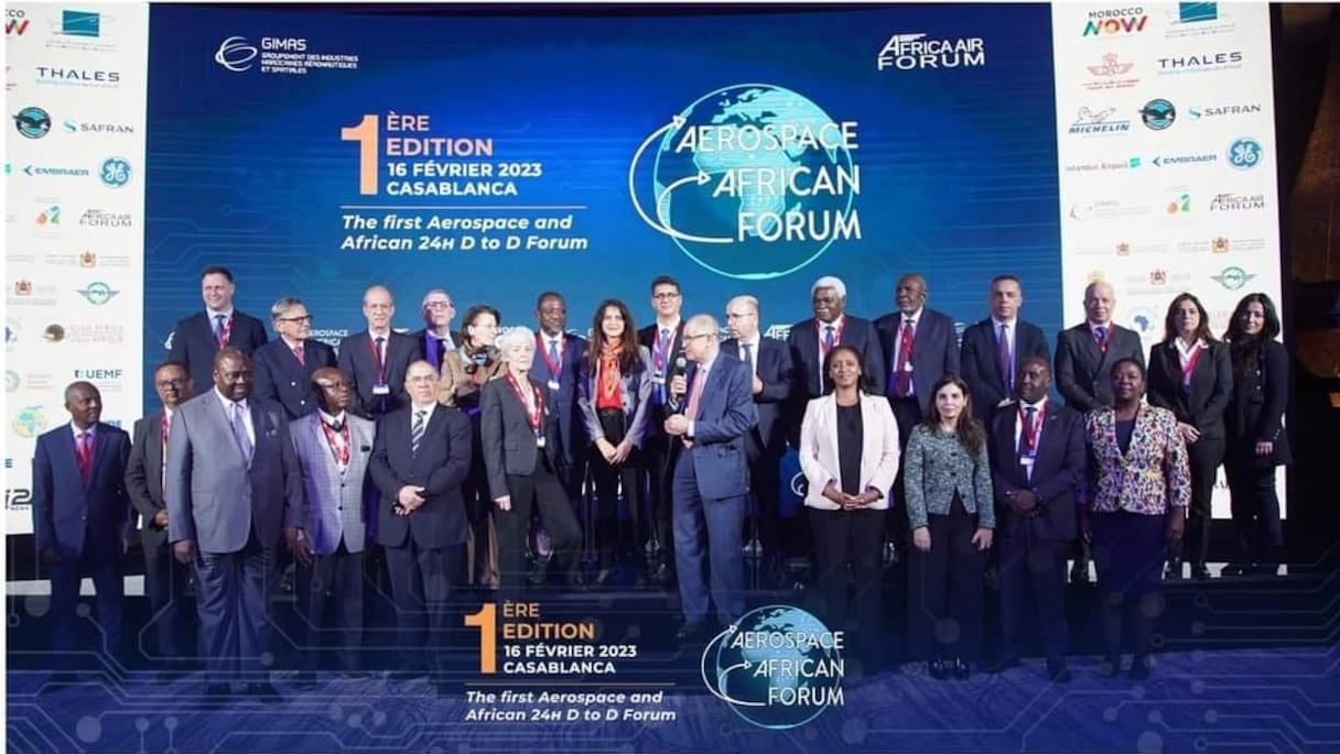 La première édition de l’Aerospace African Forum, réunissant les décideurs africains et internationaux s'est tenue le 16 février 2023 à Casablanca.