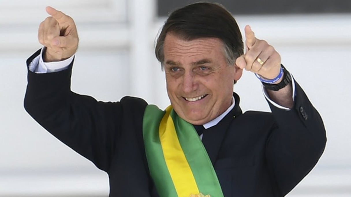 Le président brésilien, Jair Bolsonaro. 
