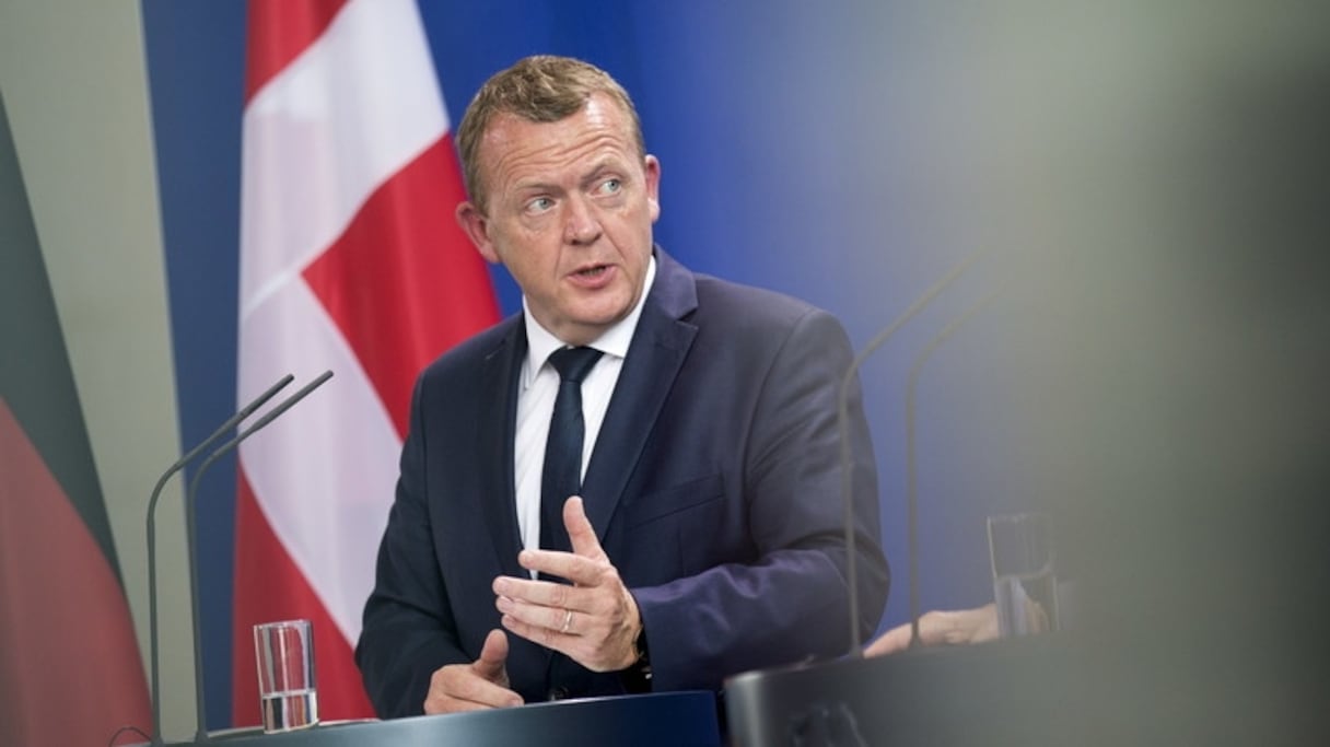 Le premier ministre du Danemark, Lars Løkke Rasmussen. 
