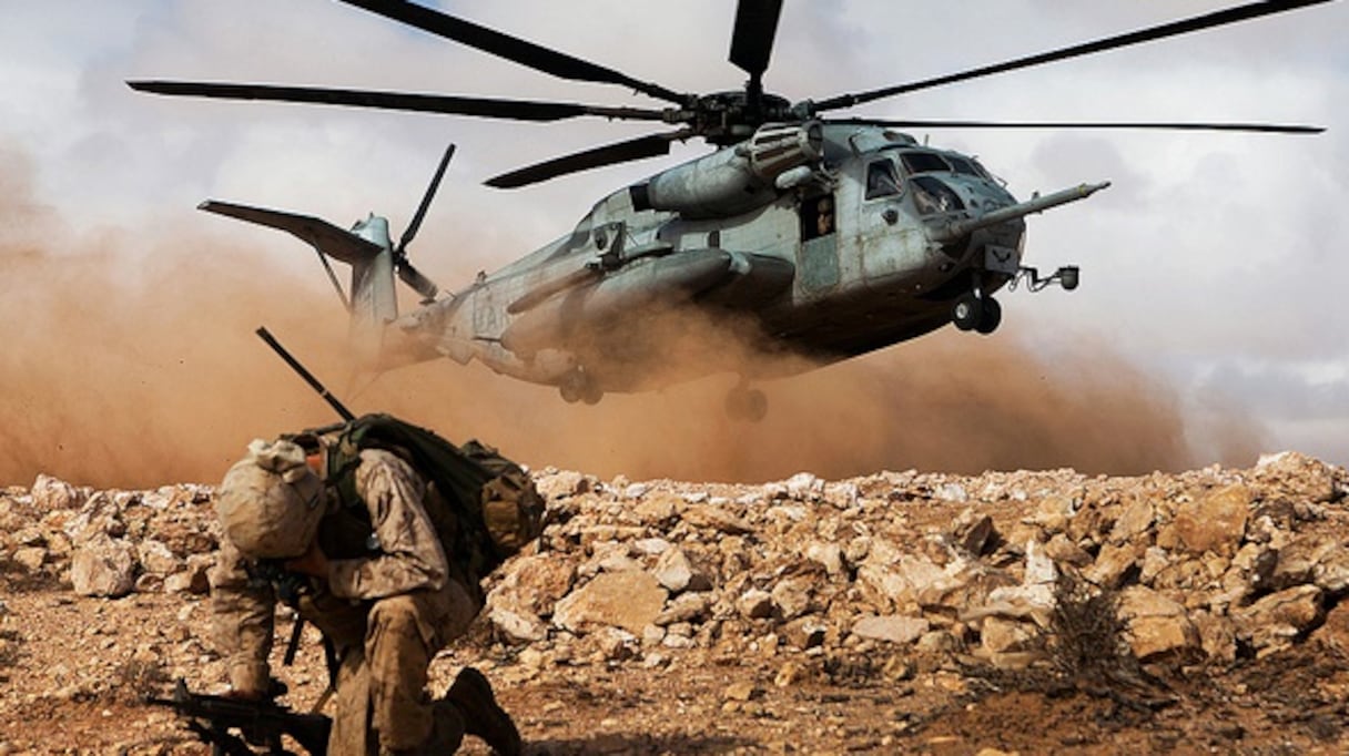 Opération commando menée dans le Sud marocain, dans le cadre de l'exercice "African Lion" mené conjointement entre les FAR et l'US Army. 
