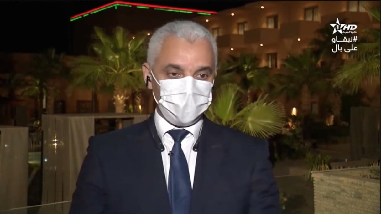 Sur la chaîne Al Oula, Khalid Aït Taleb, ministre de la Santé, a défendu la mise en place du couvre-feu nocturne pendant le mois de ramadan.
