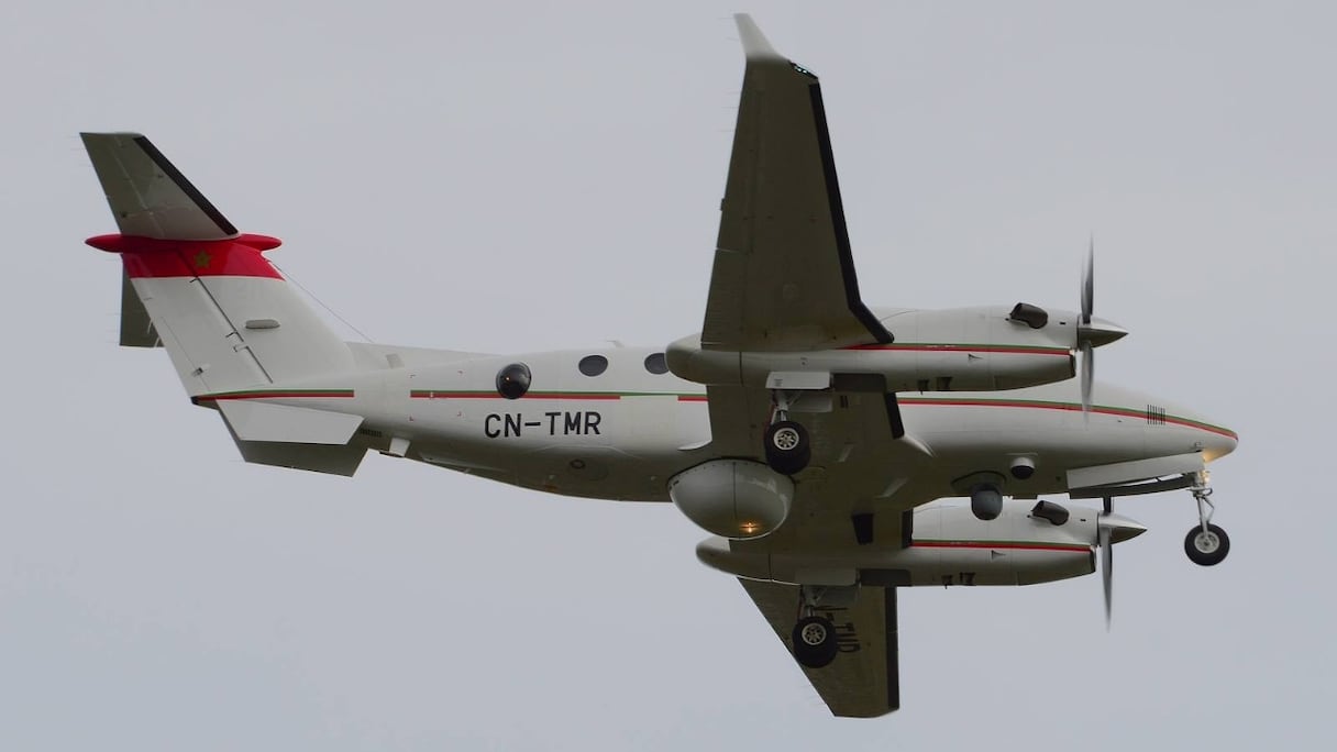 Le nouvel avion de reconnaissance maritine de la Marine royale marocaine.
