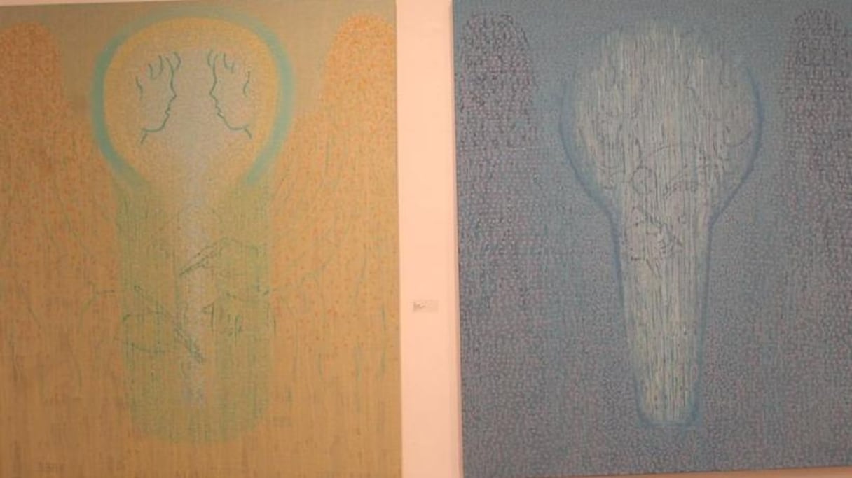 L'objet est en effet transcendé pour se faire espace, dans l'échappée des effluves de thé charriant vertige de souvenances filées à d'autres mains, l'espace d'une écriture où se fomente un fabuleux parchemin, dans la douceur du face-à-face. 
