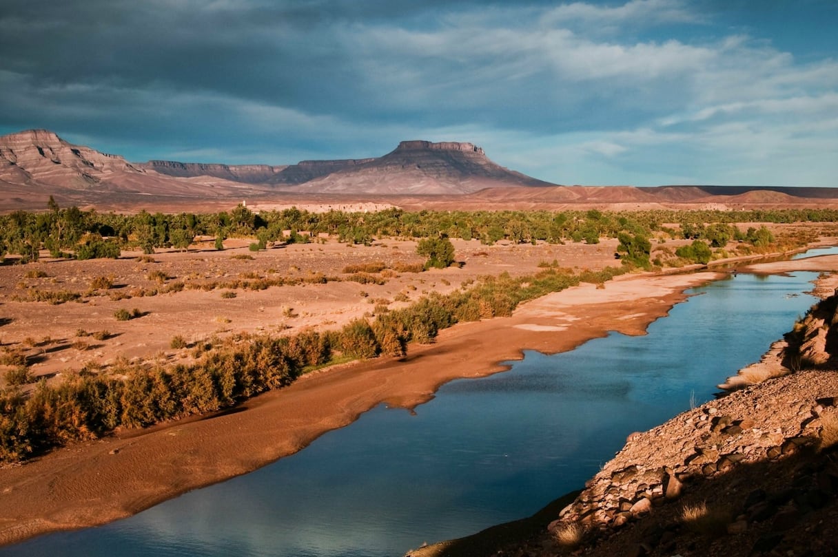 Parc national d'Iriqui, à 150 km au sud de Ouarzazate, dans l'Anti-Atlas. 
