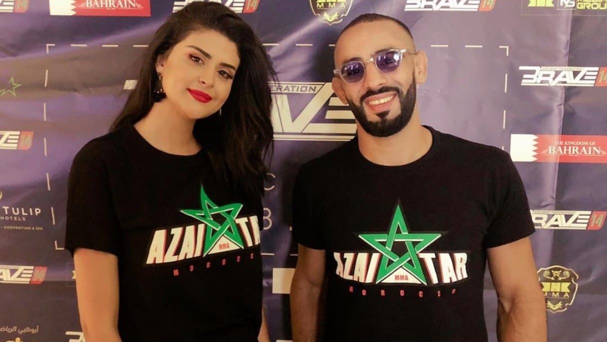 Salma Rachid et Abu Azaitar.
