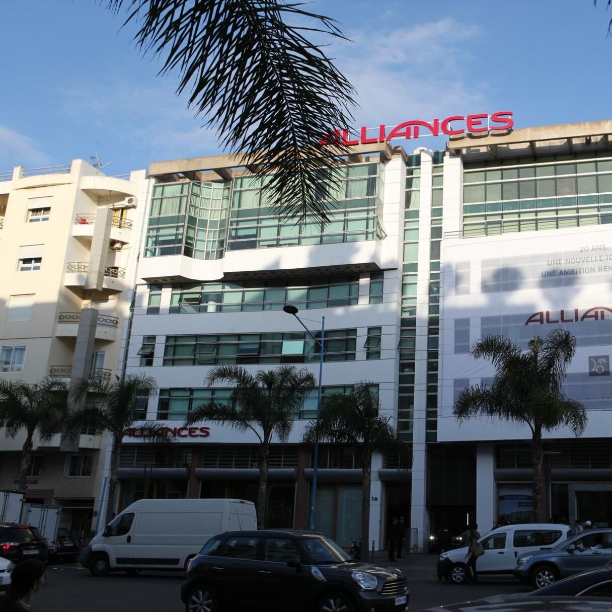 Siège du groupe Alliances à Casablanca.
