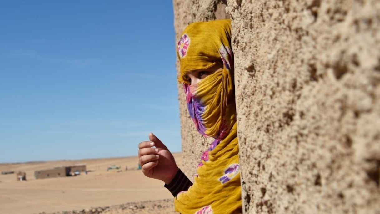 Dans le camp de Tindouf, le 20 octobre 2017.
