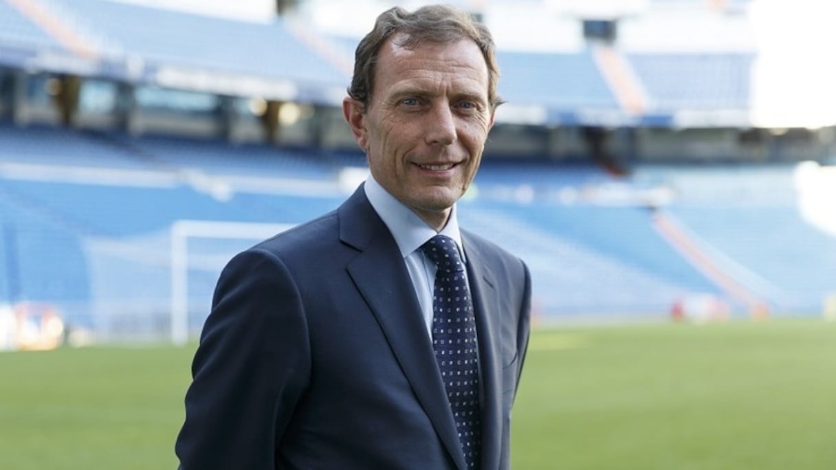 Emilio Butragueño, vice-président et ancienne légende du Real Madrid.
