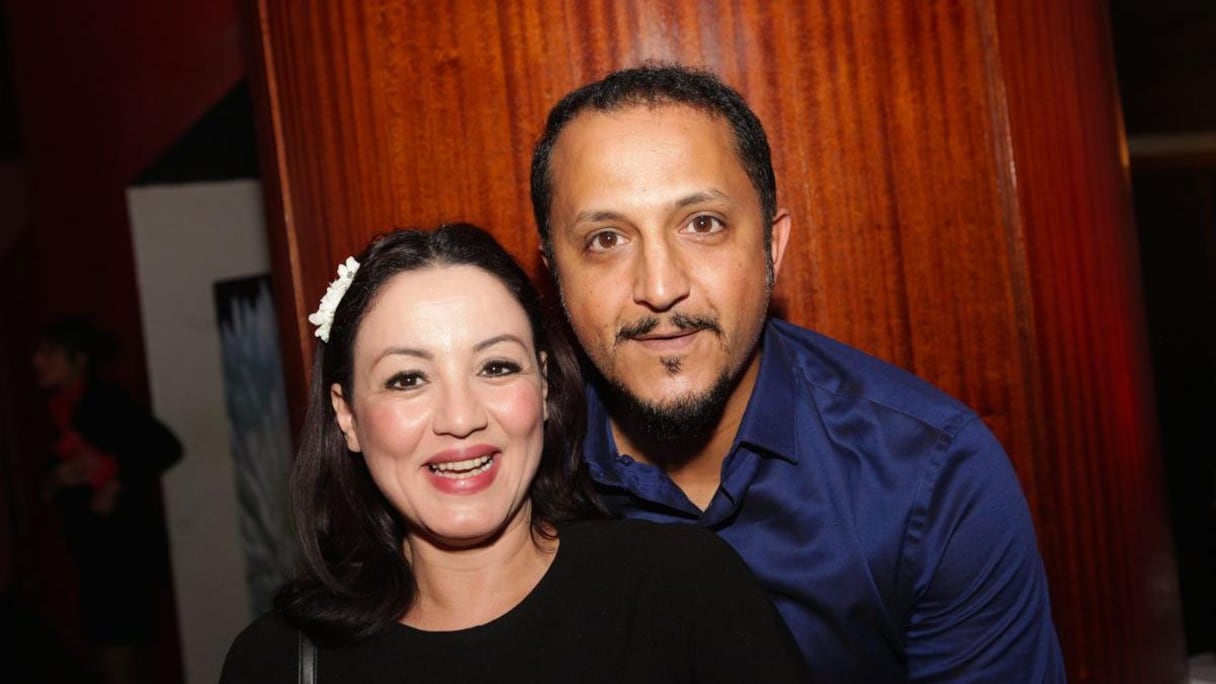 Sana Akroud, actrice-réalisatrice et Mohammed Marouazi, comédien, producteur et réalisateur.
