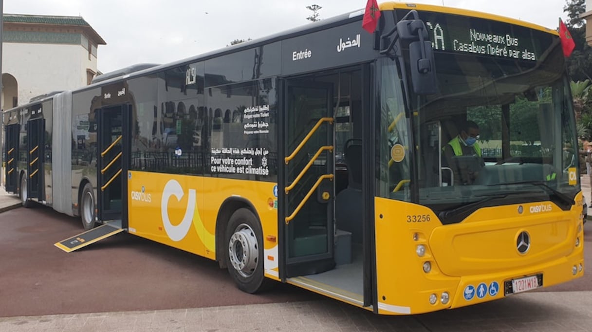 Un bus d'Alsa-Casablanca.
