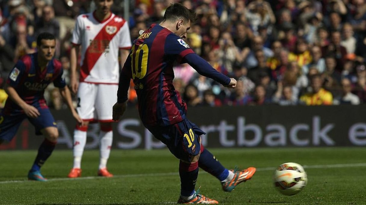 Lionel Messi a réalisé un triplé ce dimanche face au Rayo Vallecano. 
