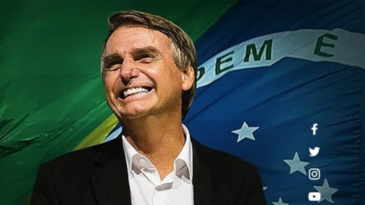 Jair bolsonaro, président du Brésil.
