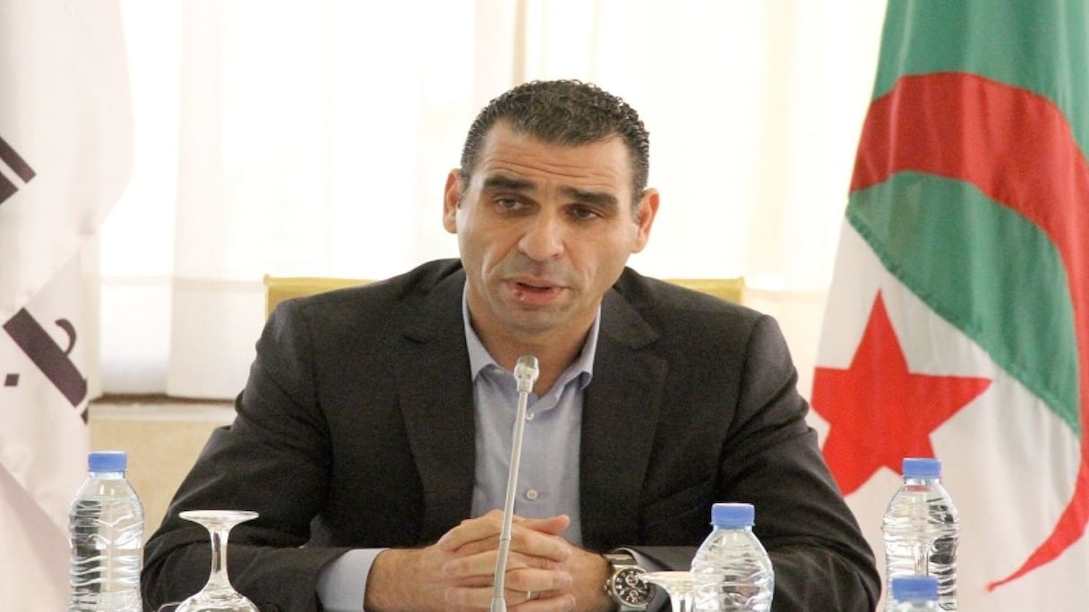 Kheireddine Zetchi, président de la Fédération algérienne de football (FAF).
