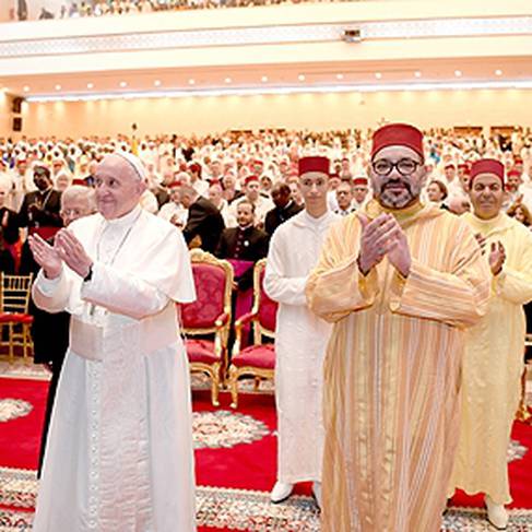 Le roi Mohammed VI et le Pape François-5