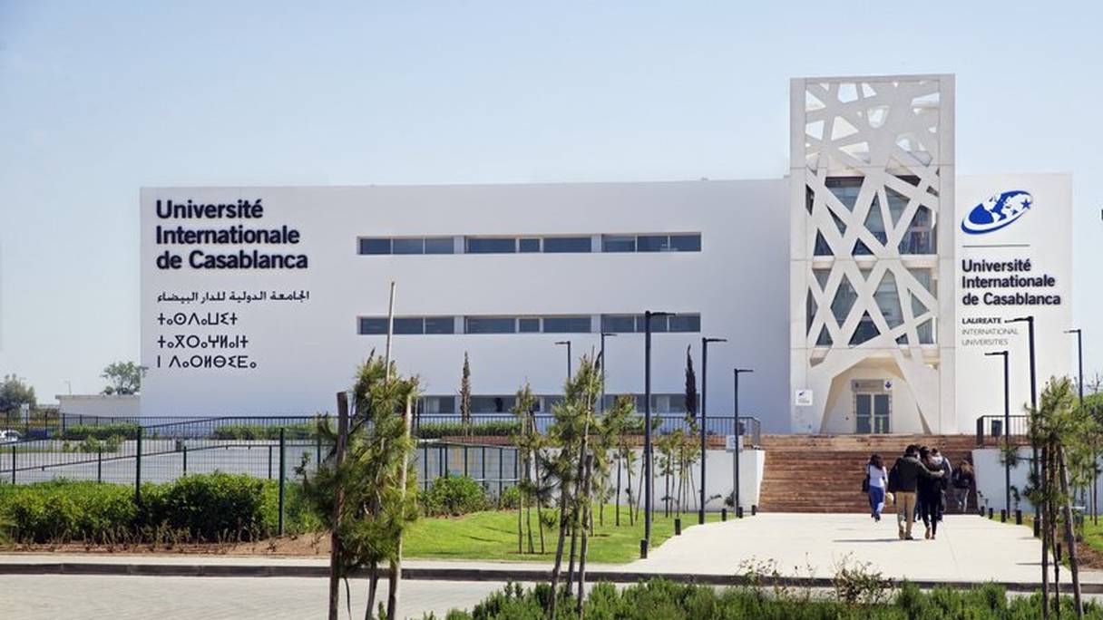 L'Université internationale de Casablanca.
