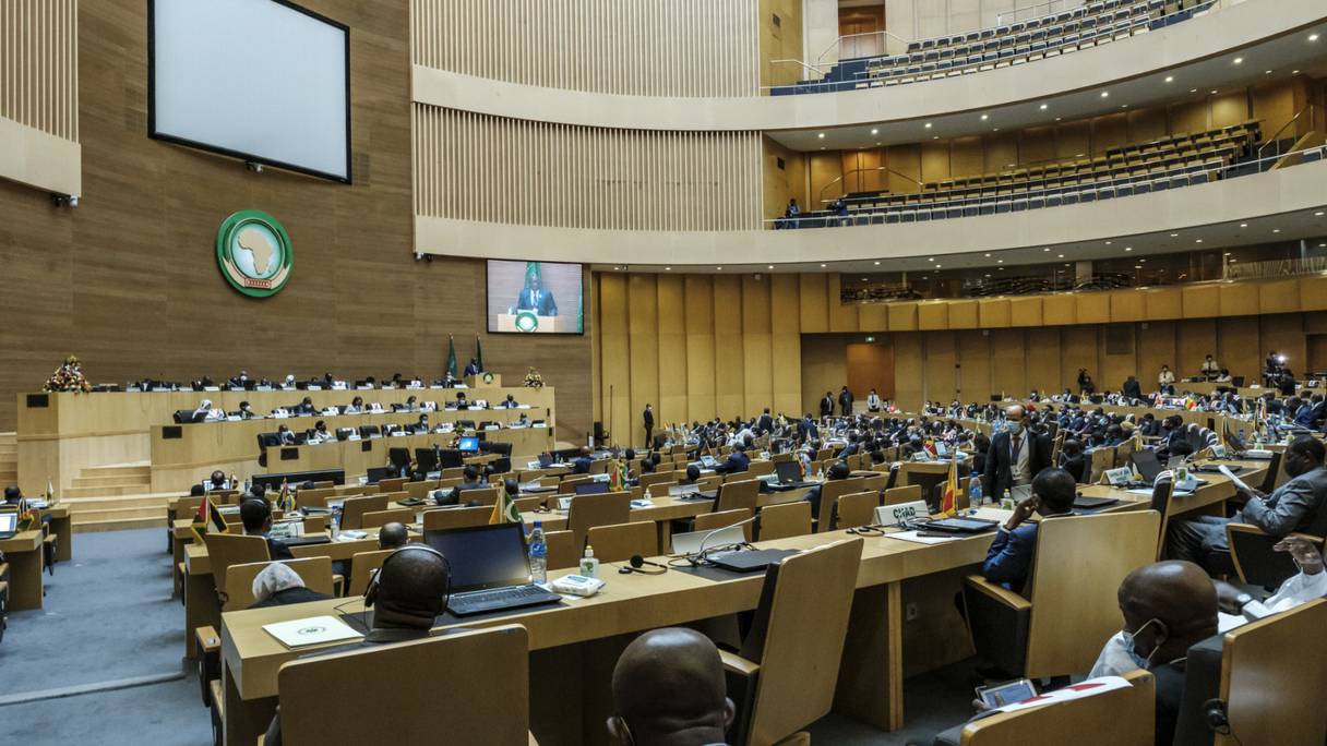 Lors d'un précédent sommet de l'Union africaine à Addis-Abeba, en Ethiopie.