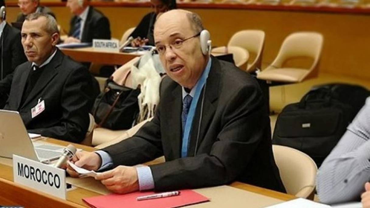L’ambassadeur représentant permanent du Maroc auprès de l’Office des Nations Unies à Genève, Omar Zniber.
