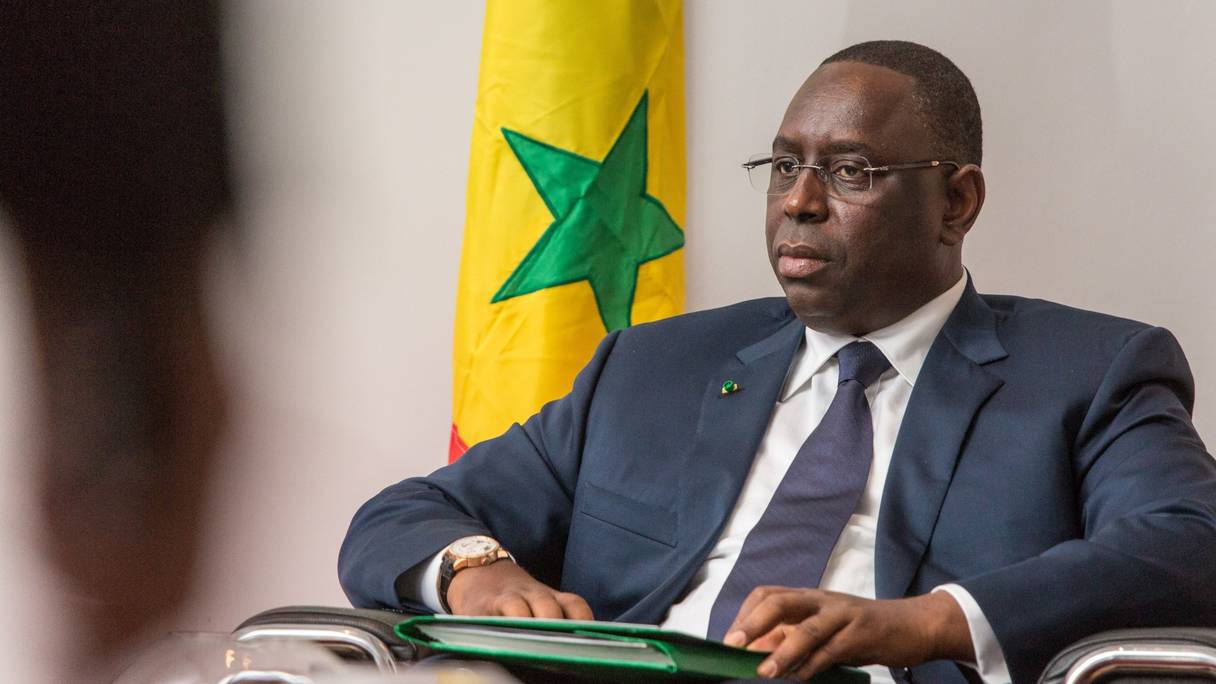 Macky Sall, président de la République du Sénégal.

