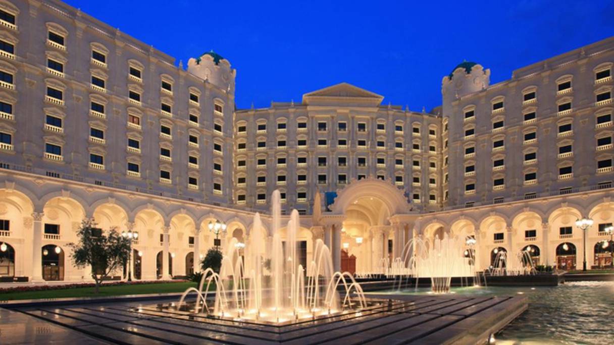 L'hôtel Ritz-Carlton de Riyad. 

