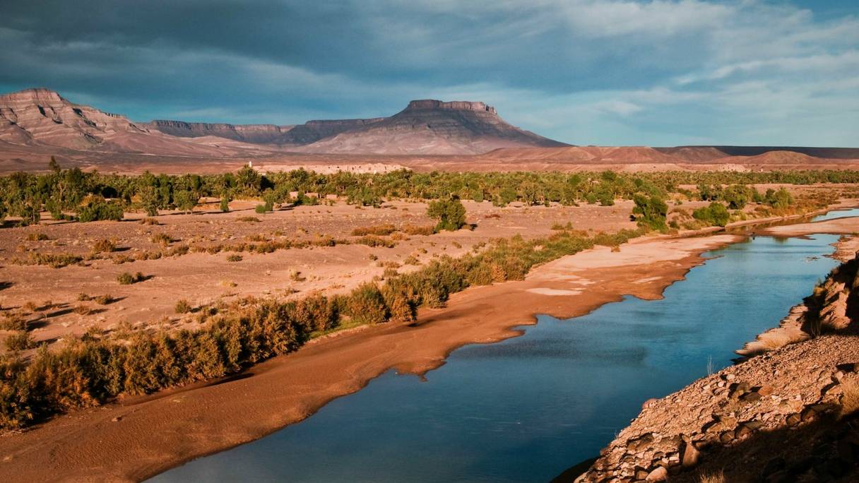 Parc national d'Iriqui, à 150 km au sud de Ouarzazate, dans l'Anti-Atlas. 

